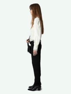 Zadig & Voltaire Thena Silk Blouse Flake -Zadig Et Voltaire WWSH00585 FLAKE ADDI 1 6781808f448ac