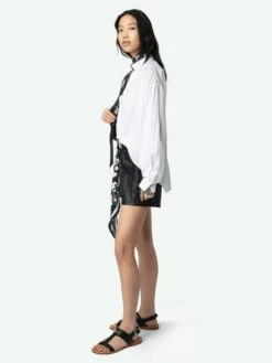 Zadig & Voltaire Troene Oversized Cotton Blouse Judo 4 Zadig & Voltaire Troene Oversized Cotton Blouse Judo -Zadig Et Voltaire WWSH02206 JUDO ADDI 3 67bed5de49eef