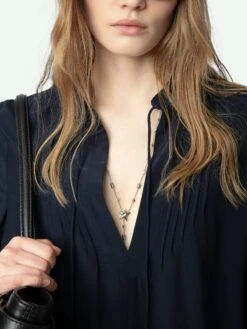 Zadig & Voltaire Taika Blouse Encre -Zadig Et Voltaire WWSH02217 ENCRE HOVER 67a9e4417b120