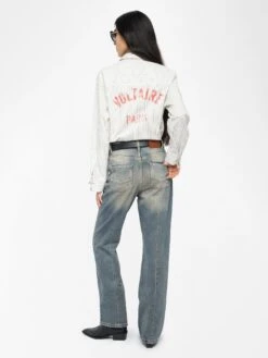 Zadig & Voltaire Morning Shirt Judo -Zadig Et Voltaire WWSH02255 JUDO ADDI 1 686b85b33a100