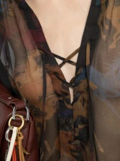 Zadig & Voltaire Tamela Shirt Dark Chocolate 6 Zadig & Voltaire Tamela Shirt Dark Chocolate -Zadig Et Voltaire WWSH02262 DARK CHOCOLATE HOVER 687df7c3deb31