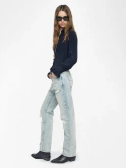 Zadig & Voltaire Thely Shirt Encre -Zadig Et Voltaire WWSH02272 ENCRE ADDI 1 6849a6a85afb2