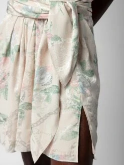 Zadig & Voltaire Joji Skirt Mastic -Zadig Et Voltaire WWSK00377 MASTIC ADDI 1 1