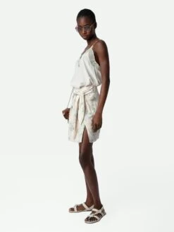 Zadig & Voltaire Joji Skirt Mastic -Zadig Et Voltaire WWSK00377 MASTIC HOVER 1