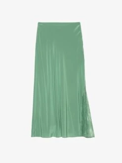 Zadig & Voltaire Jayla Silk Skirt Coriander -Zadig Et Voltaire WWSK01564 CORIANDER PACKSHOT 6728b45fe35ca