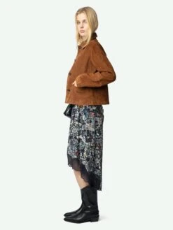 Zadig & Voltaire Joslin Skirt Encre -Zadig Et Voltaire WWSK01578 ENCRE ADDI 1 672a466854dab