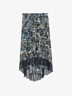 Zadig & Voltaire Joslin Skirt Encre -Zadig Et Voltaire WWSK01578 ENCRE PACKSHOT 6728b482eb1a6