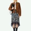 Zadig & Voltaire Joslin Skirt Encre