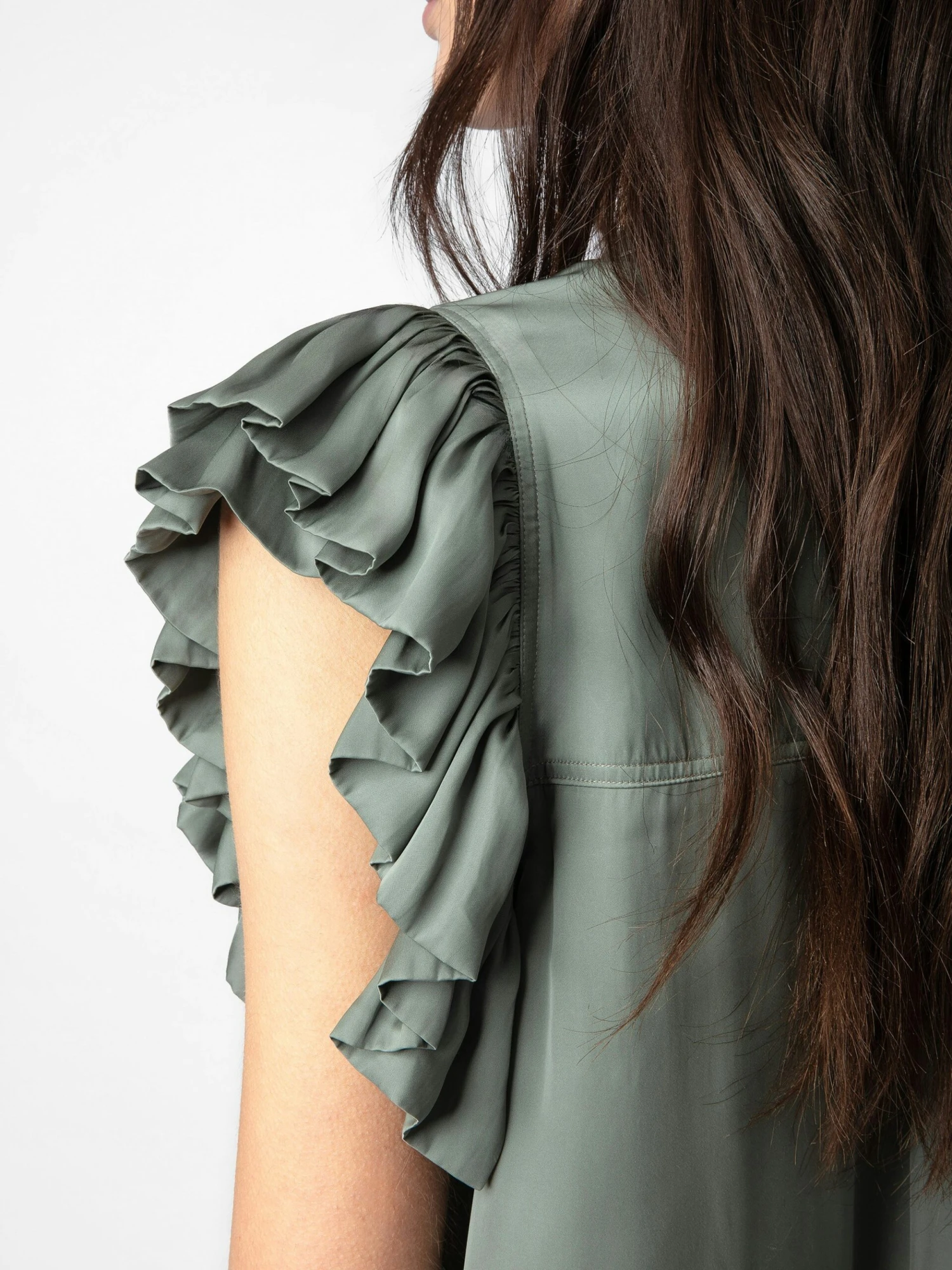 Tiza Satin Top Treillis Zadig & Voltaire Tiza Satin Top Treillis -Zadig Et Voltaire WWTO00197 TREILLIS ADDI 2 scaled