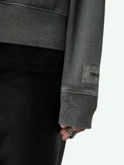 Zadig & Voltaire Sacha Sweatshirt Medium Grey 2 Zadig & Voltaire Sacha Sweatshirt Medium Grey -Zadig Et Voltaire jmss00261 medium grey hover