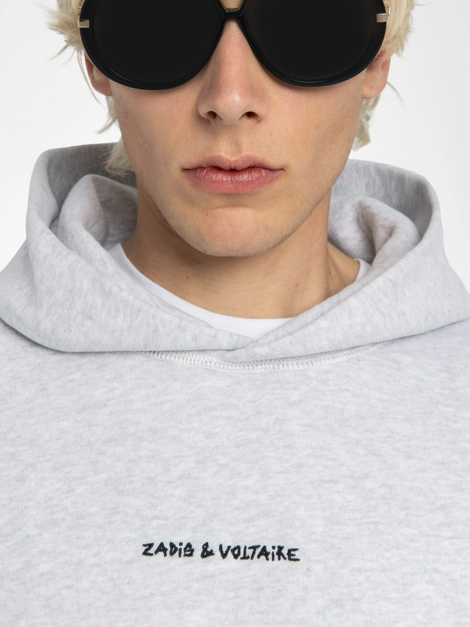 Sweatshirt Sanchi Gris chine clai Zadig & Voltaire Sweatshirt Sanchi Gris Chine Clai -Zadig Et Voltaire jmss01307 gris chine clai hover scaled