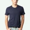 Zadig & Voltaire Stockholm T-shirt Encre