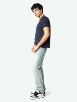 Zadig & Voltaire Stockholm T-shirt Encre 3 Zadig & Voltaire Stockholm T-shirt Encre -Zadig Et Voltaire jmts00623 encre addi 2