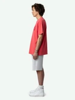 Zadig & Voltaire Teddy Skull T-shirt Poppy -Zadig Et Voltaire jmts00630 poppy addi 1