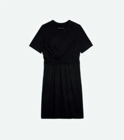 Zadig & Voltaire Mara Dress Black 4 Zadig & Voltaire Mara Dress Black -Zadig Et Voltaire jwdr00056 noir 1