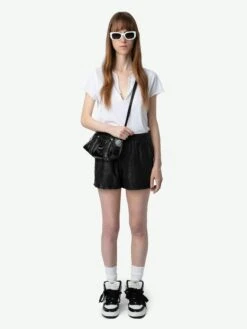 Zadig & Voltaire Tuni Henley T-shirt White