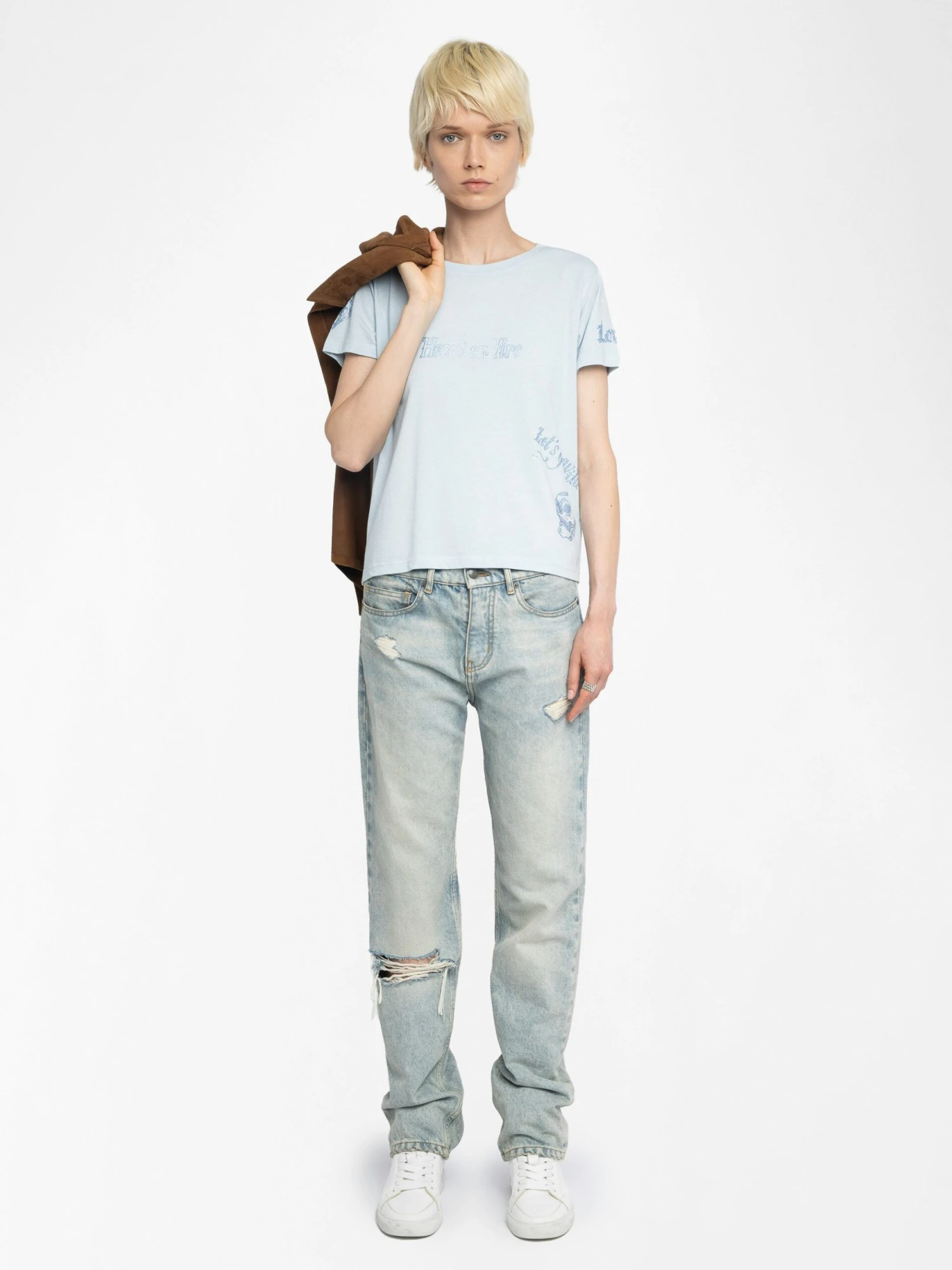 Alys T-shirt Cloud Zadig & Voltaire Alys T-shirt Cloud -Zadig Et Voltaire jwts02818 cloud shooting 1 scaled