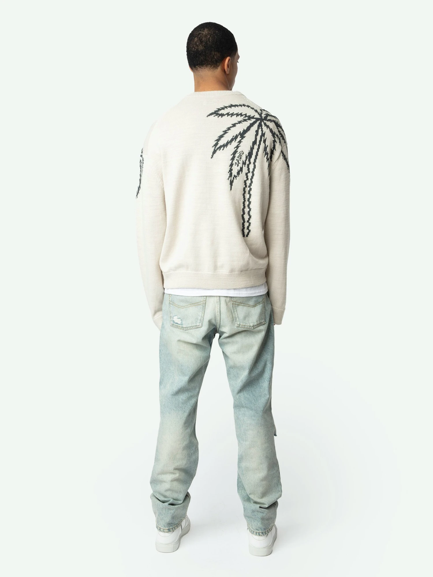 Marko Sweater Steam Zadig & Voltaire Marko Sweater Steam -Zadig Et Voltaire kmsw01779 steam back scaled