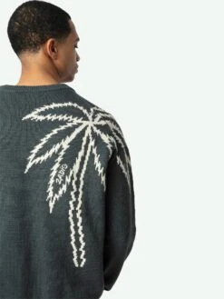 Zadig & Voltaire Marko Sweater Vert De Gris 4 Zadig & Voltaire Marko Sweater Vert De Gris -Zadig Et Voltaire kmsw01779 vert de gris hover