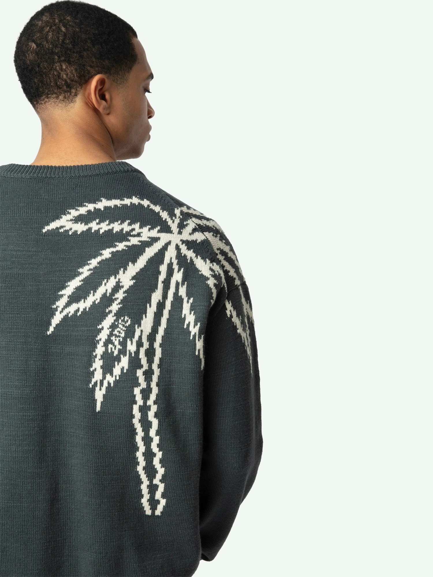 Marko Sweater Vert de gris Zadig & Voltaire Marko Sweater Vert De Gris -Zadig Et Voltaire kmsw01779 vert de gris hover scaled