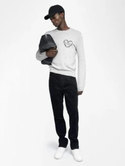 Zadig & Voltaire Kennedy Sweater Gris Chine Clai