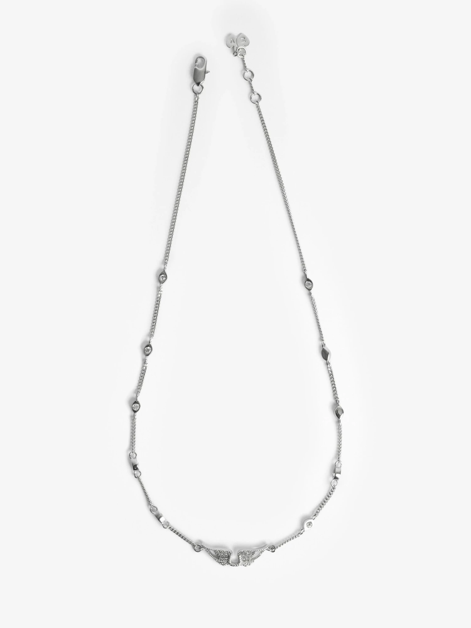 Rock Necklace Shiny silver Zadig & Voltaire Rock Necklace Shiny Silver -Zadig Et Voltaire owjw00632 shiny silver addi 1 1 scaled