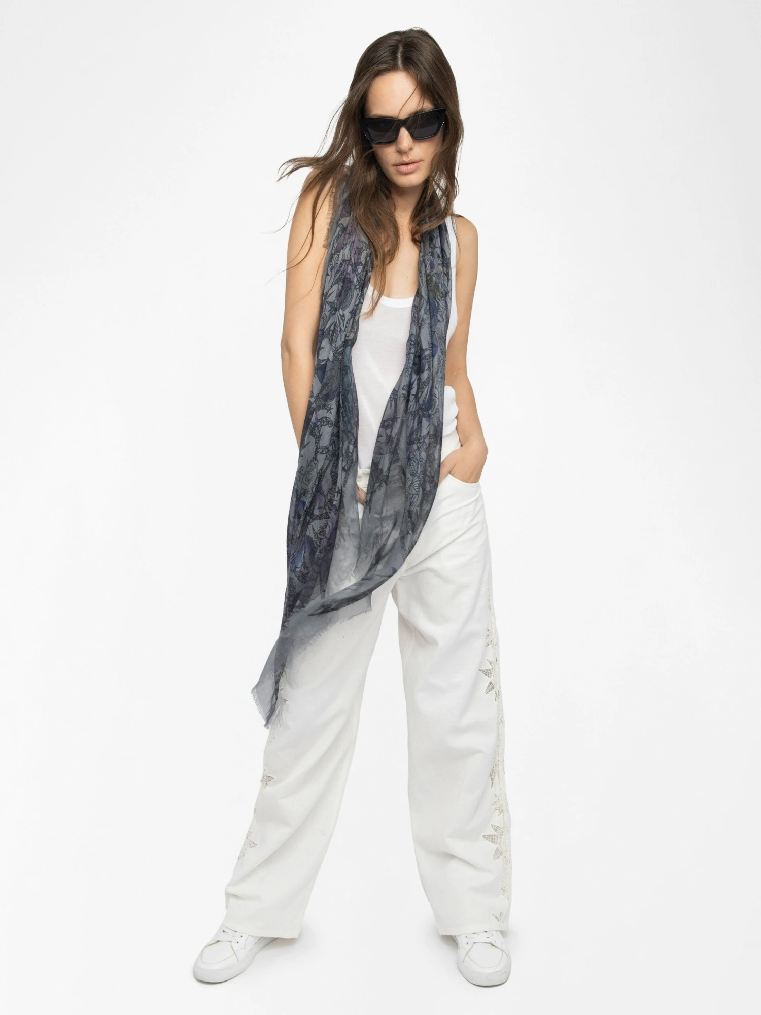 Kerry Scarf Road Zadig & Voltaire Kerry Scarf Road -Zadig Et Voltaire owsc01509 road hover scaled