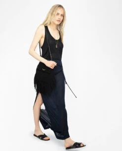 Zadig & Voltaire Giada Asymmetric Long Slit Skirt Encre 2 Zadig & Voltaire Giada Asymmetric Long Slit Skirt Encre -Zadig Et Voltaire square jwsk01010 encre addi 2 modifier
