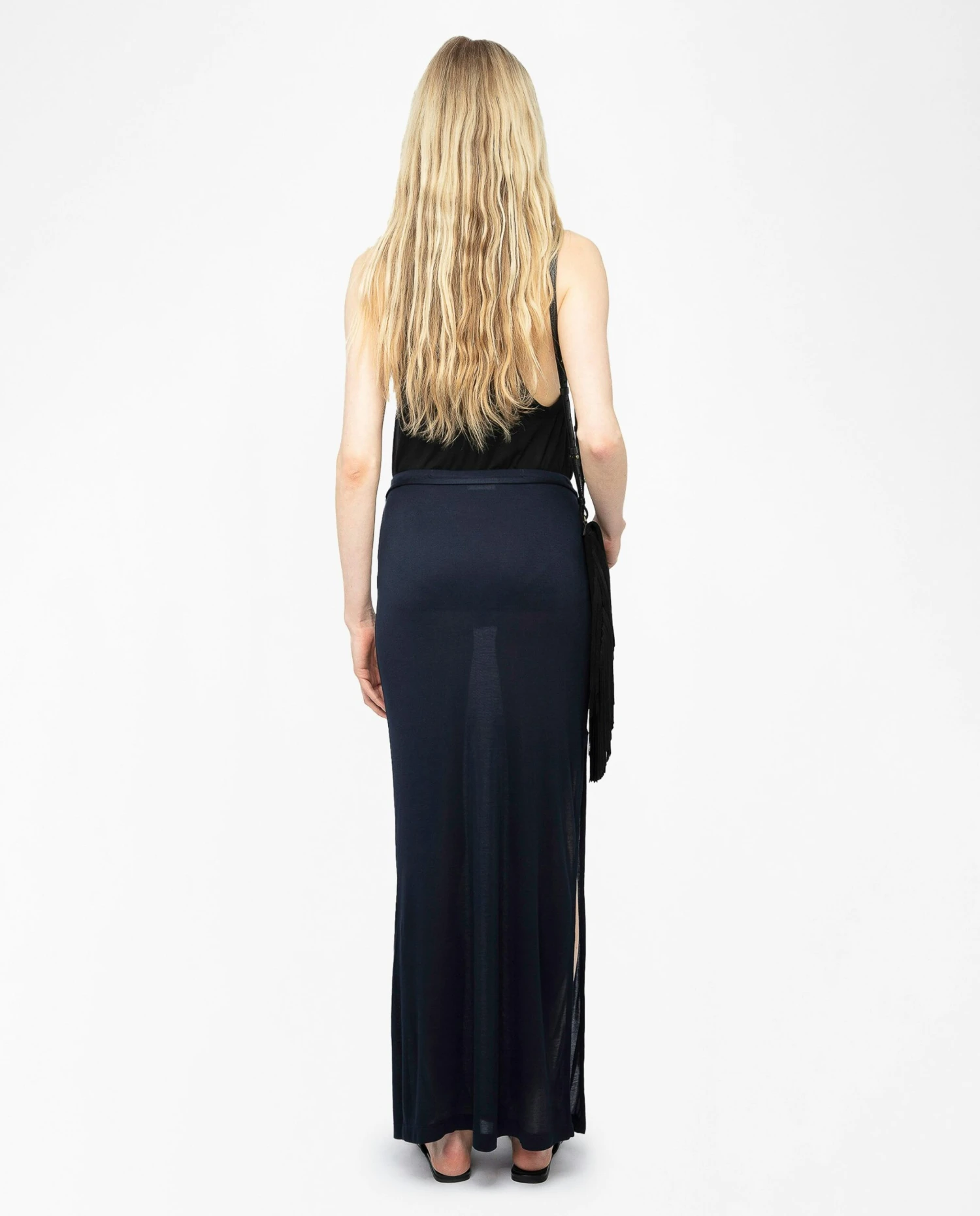 Giada Asymmetric Long Slit Skirt Encre Zadig & Voltaire Giada Asymmetric Long Slit Skirt Encre -Zadig Et Voltaire square jwsk01010 encre back modifier scaled