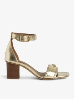 Zadig & Voltaire Caprese Sandals Gold
