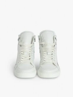 Zadig & Voltaire ZV1747 High Flash Good Vibes Sneakers Black 2 Zadig & Voltaire ZV1747 High Flash Good Vibes Sneakers Black -Zadig Et Voltaire swsn00530 noir addi 2 zvus rocchino