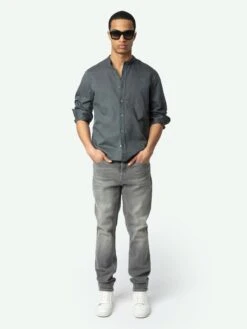 Zadig & Voltaire Stan Shirt Vert De Gris