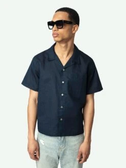 Zadig & Voltaire Slony Shirt Encre -Zadig Et Voltaire wmsh01328 encre addi 1