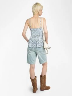 Zadig & Voltaire Cippie Camisole Cloud -Zadig Et Voltaire wwcr01324 cloud back