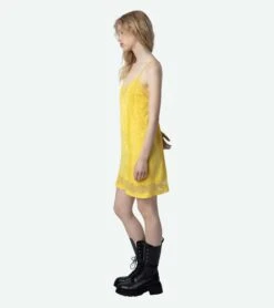 Zadig & Voltaire Crystal Silk Jacquard Dress Sun 2 Zadig & Voltaire Crystal Silk Jacquard Dress Sun -Zadig Et Voltaire wwdr01245 sun 3