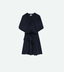 Zadig & Voltaire Romina Satin Dress Encre -Zadig Et Voltaire wwdr01255 encre copie 1