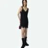 Zadig & Voltaire Renelle Silk Jacquard Dress Black