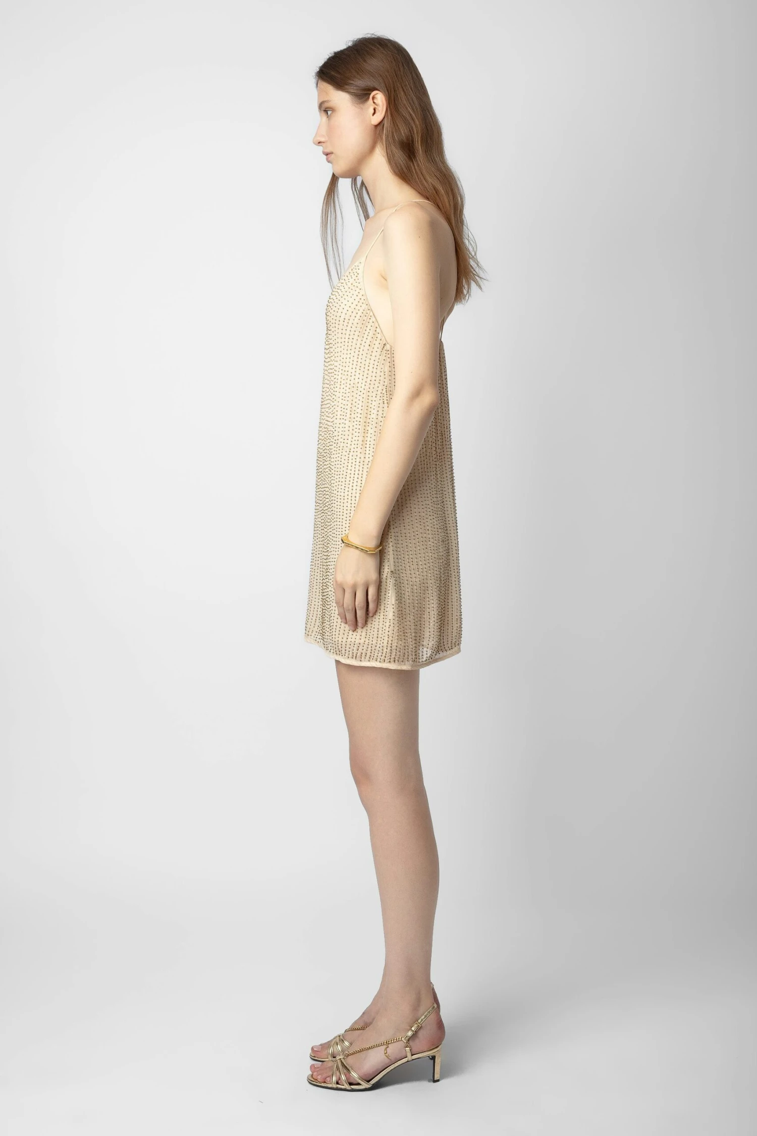 Caro Dress Poudre Zadig & Voltaire Caro Dress Poudre -Zadig Et Voltaire wwdr01282 poudre 4 scaled