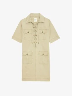 Zadig & Voltaire Record Dress Erable -Zadig Et Voltaire wwdr02512 latte packshot