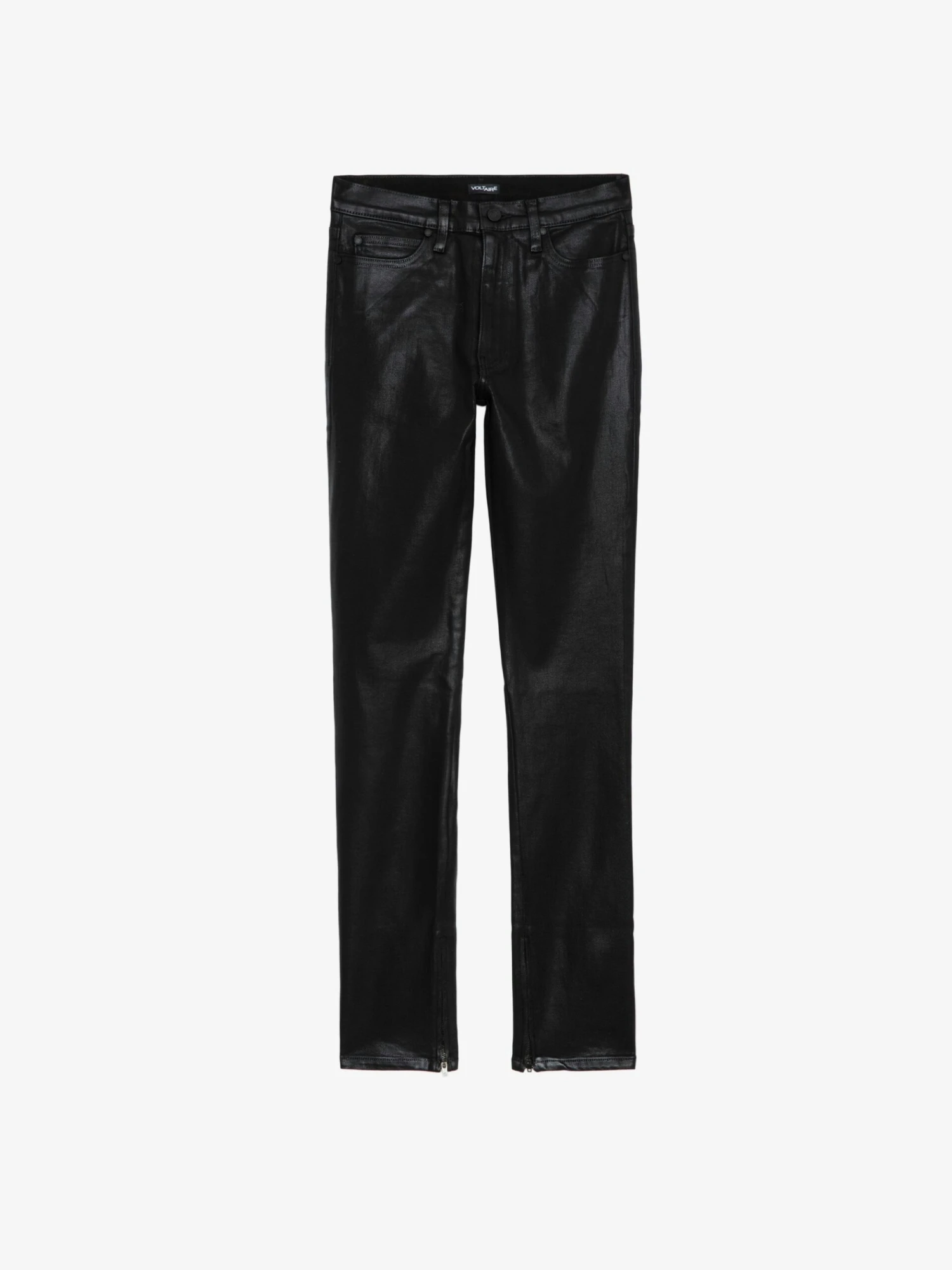Jett Skinny Jeans Black coated Zadig & Voltaire Jett Skinny Jeans Black Coated -Zadig Et Voltaire wwje00241 black coated packshot scaled