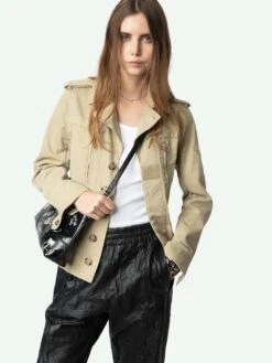 Zadig & Voltaire Klimi Parka Erable 2 Zadig & Voltaire Klimi Parka Erable -Zadig Et Voltaire wwow01672 latte addi 1