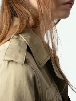 Zadig & Voltaire Klimi Parka Erable 5 Zadig & Voltaire Klimi Parka Erable -Zadig Et Voltaire wwow01672 latte addi 4