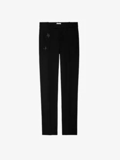 Zadig & Voltaire Prune Strass Star Trousers Black -Zadig Et Voltaire wwpa01848 black packshot