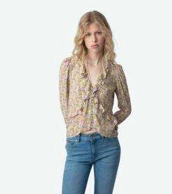 Zadig & Voltaire Tresse Blouse Sun 3 Zadig & Voltaire Tresse Blouse Sun -Zadig Et Voltaire wwsh00522 sun 2 1