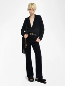 Zadig & Voltaire Tussi Soft Shirt Black