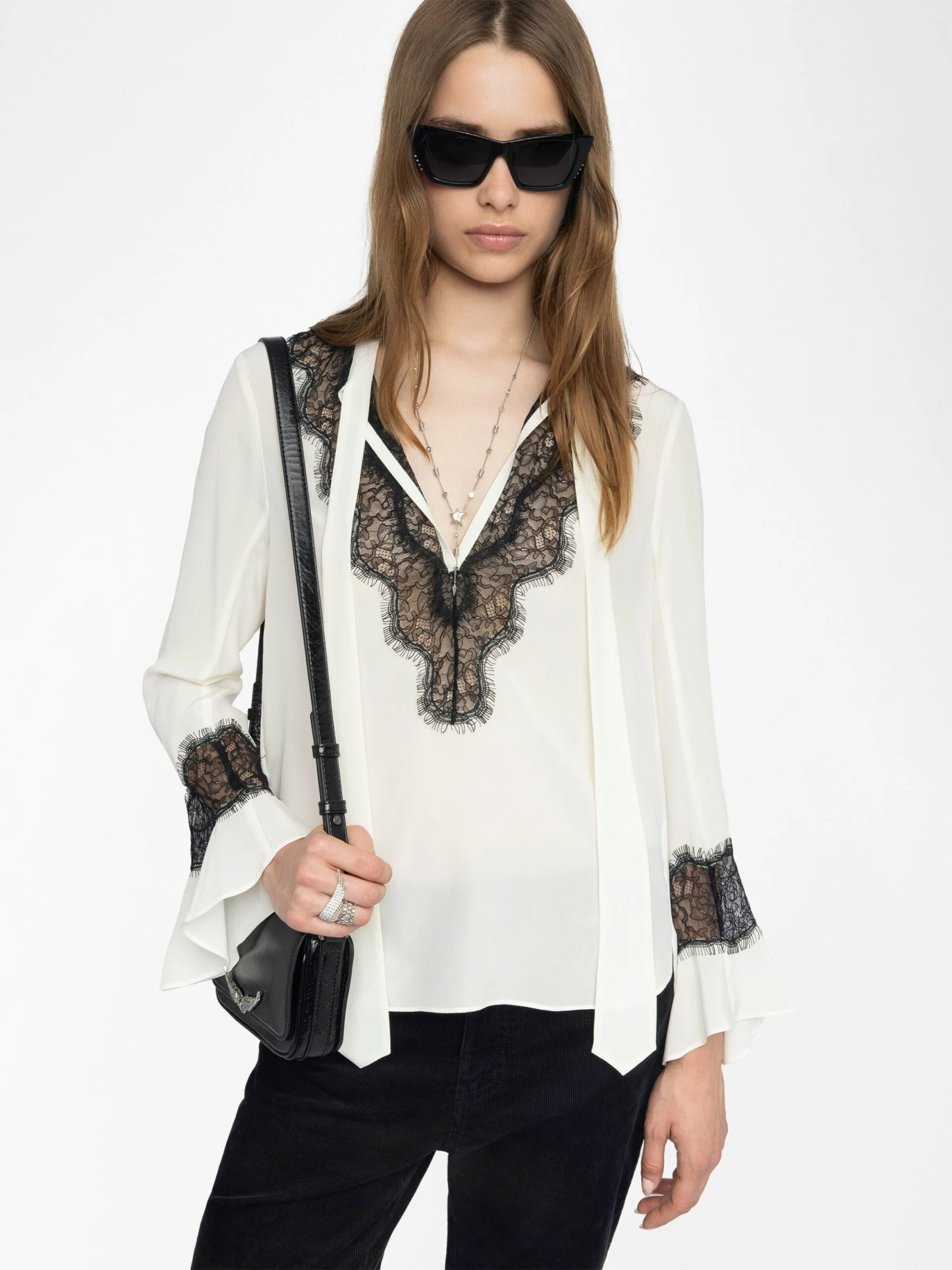 Tuan Lace Shirt Flake Zadig & Voltaire Tuan Lace Shirt Flake -Zadig Et Voltaire wwsh02236 flake addi 4 1 scaled